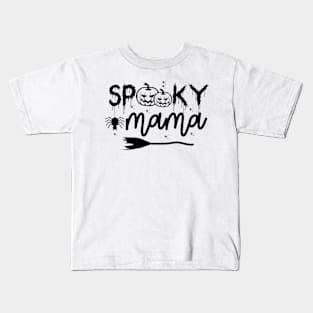 Stay Spooky, Spooky Vibe, Halloween, Cool Halloween, Funny Halloween, Spooky Sticker Kids T-Shirt